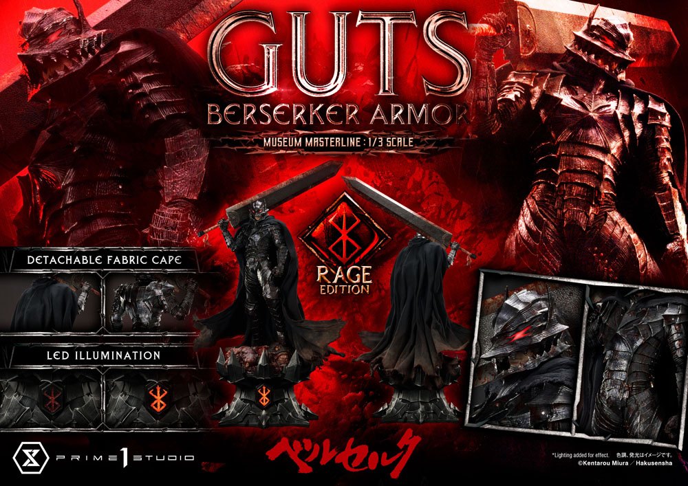 Estatua Guts Berserker Armor Rage