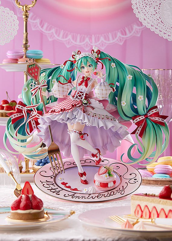 Estatua Hatsune Miku 15th Anniversary