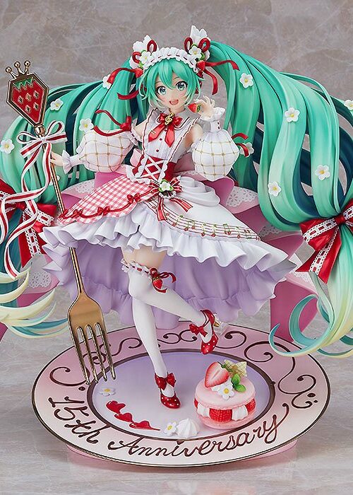 Estatua Hatsune Miku 15th Anniversary