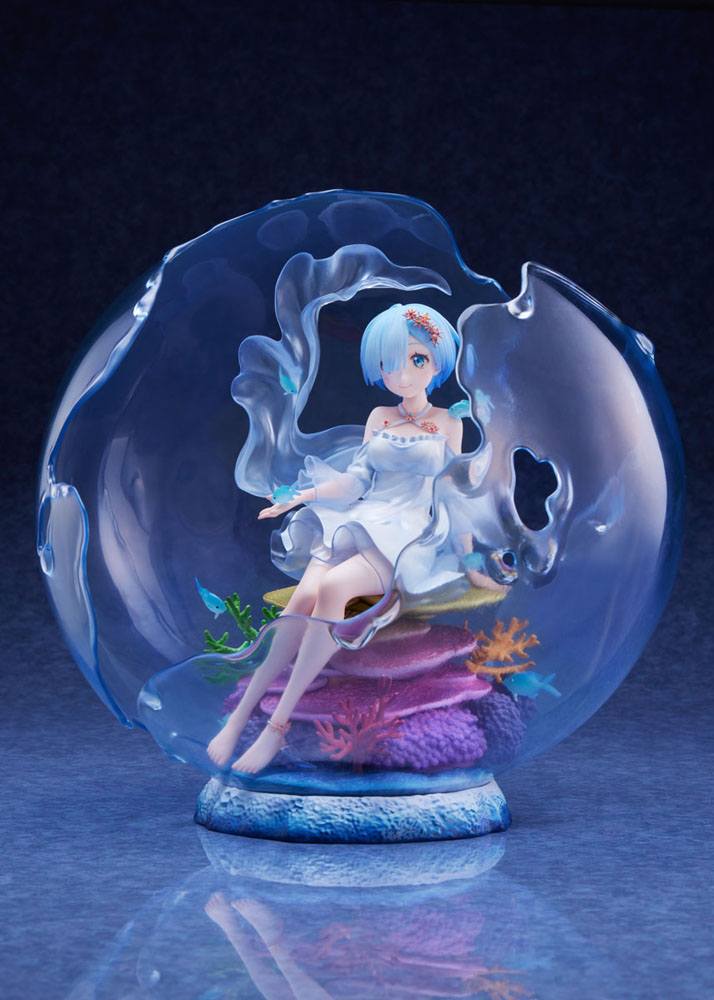 Estatua Re Zero Rem Aqua Orb