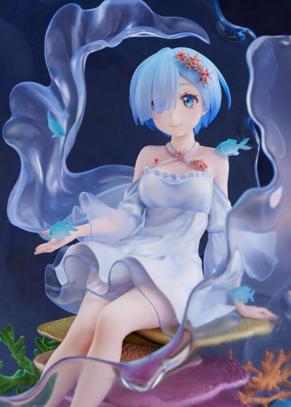 Estatua Re Zero Rem Aqua Orb