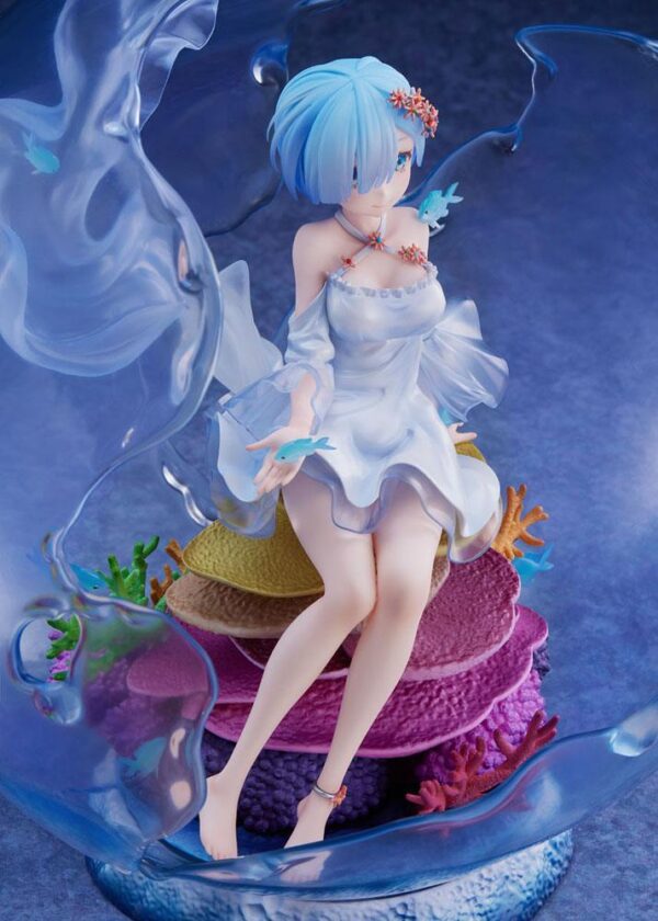 Estatua Re Zero Rem Aqua Orb