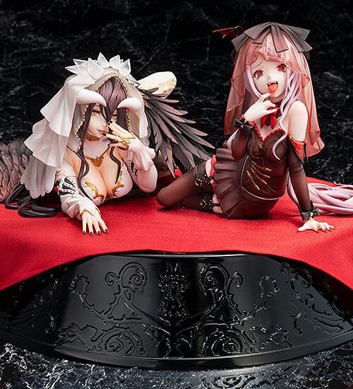 Estatuas Albedo y Shalltear Bride