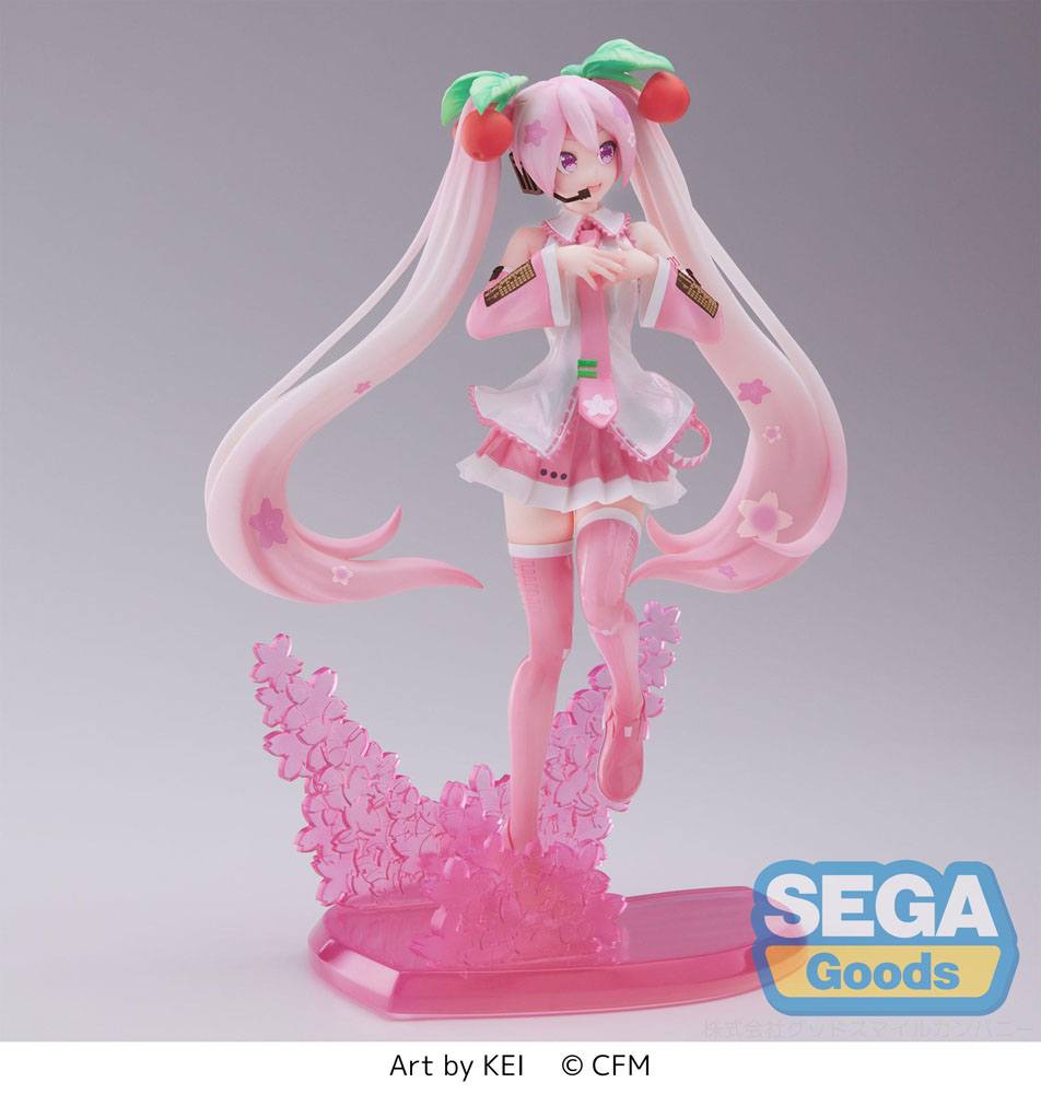 Estatua Luminasta Sakura Miku 2023