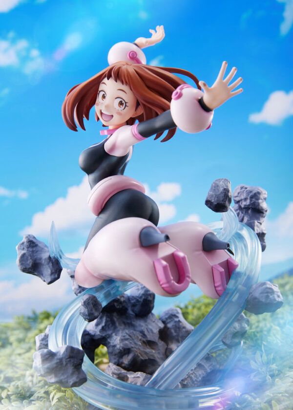 Estatua Ochaco Uraraka 23cm