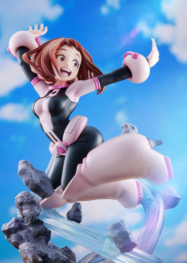 Estatua Ochaco Uraraka 23cm