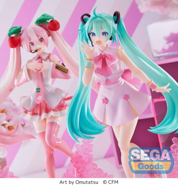 Estatua Luminasta Sakura Miku Omutatsu