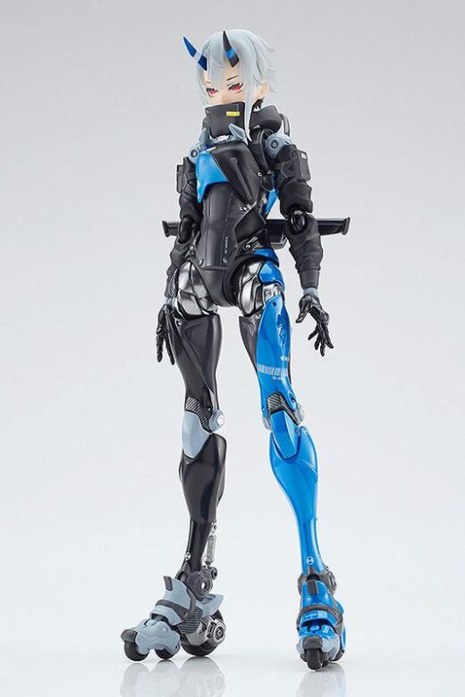 Figura Motored Cyborg Runner Techno Azur