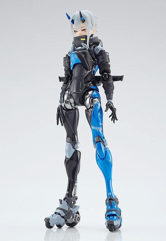 Figura Motored Cyborg Runner Techno Azur