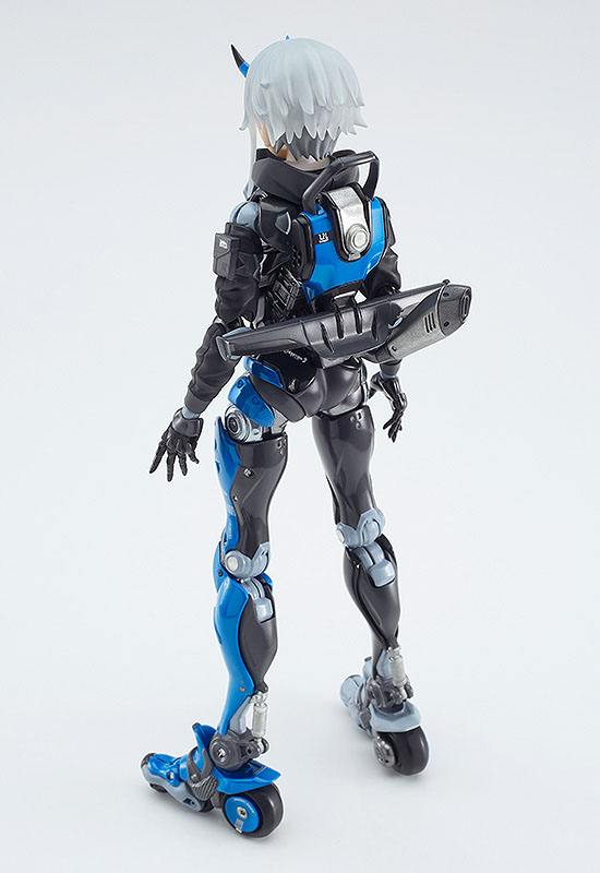 Figura Motored Cyborg Runner Techno Azur