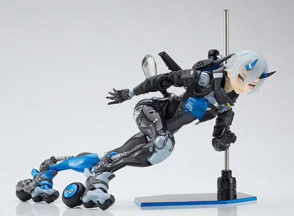 Figura Motored Cyborg Runner Techno Azur