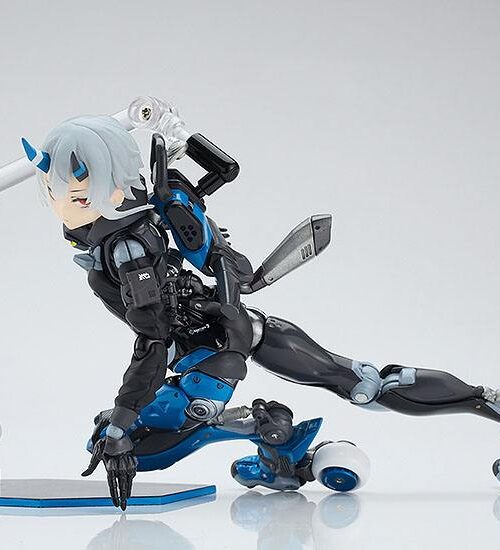 Figura Motored Cyborg Runner Techno Azur