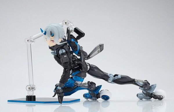 Figura Motored Cyborg Runner Techno Azur