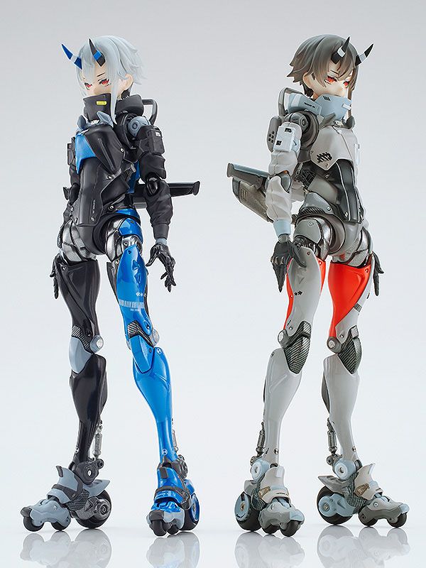 Figura Motored Cyborg Runner Techno Azur