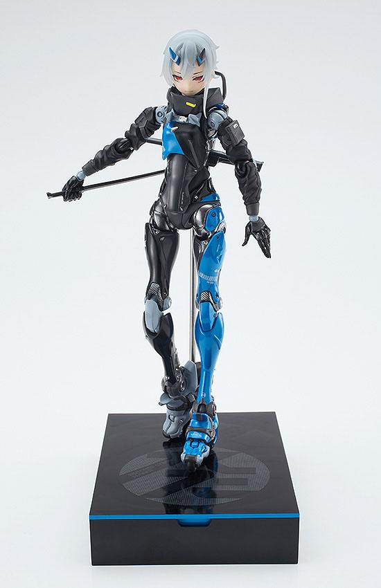 Figura Motored Cyborg Runner Techno Azur