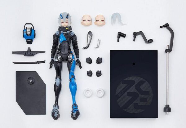 Figura Motored Cyborg Runner Techno Azur