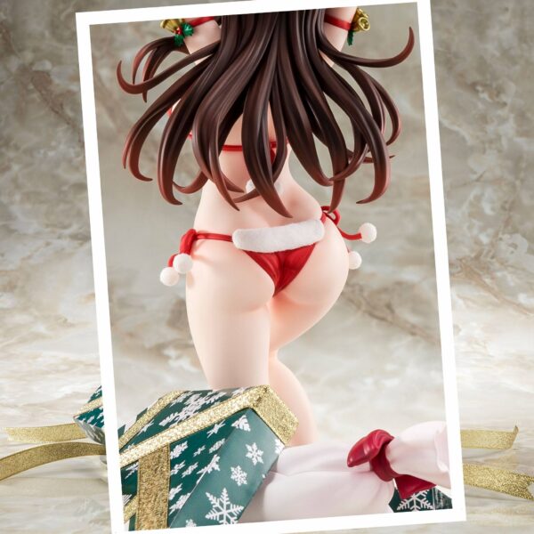 Estatua Mizuhara Chizuru Santa Bikini Xmas