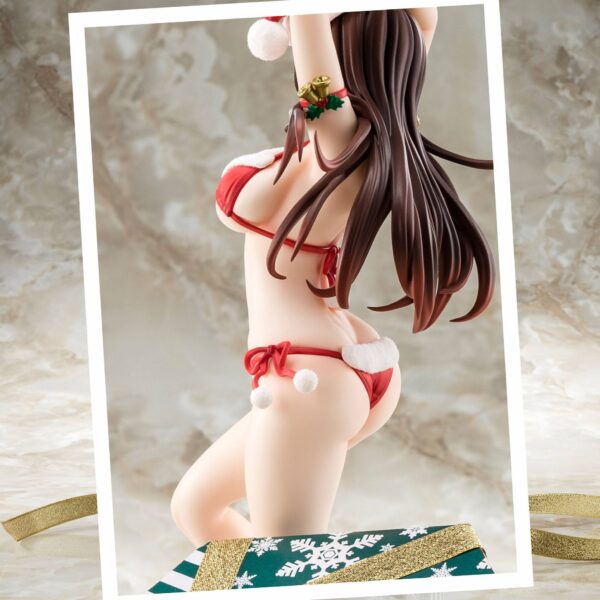 Estatua Mizuhara Chizuru Santa Bikini Xmas