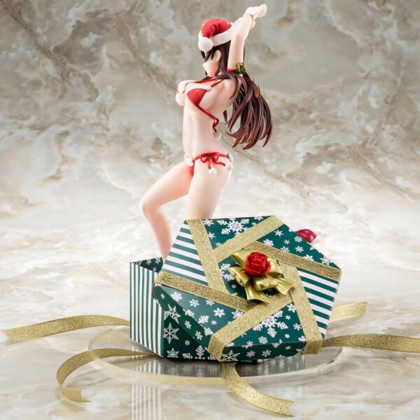 Estatua Mizuhara Chizuru Santa Bikini Xmas