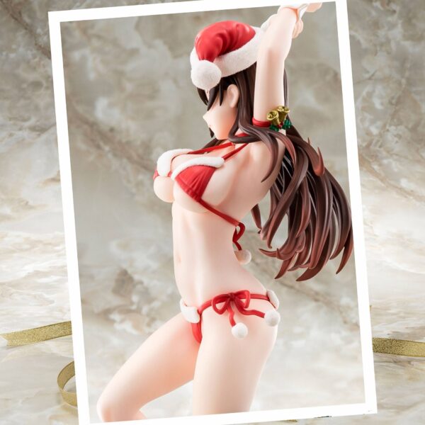 Estatua Mizuhara Chizuru Santa Bikini Xmas