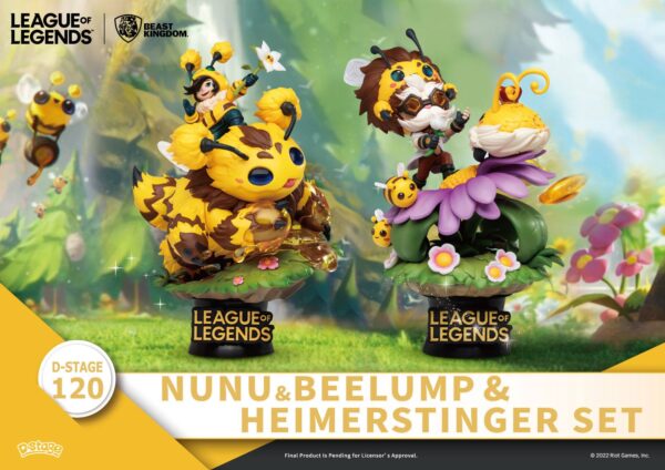 Diorama Nunu y Beelump y Heimerstinger