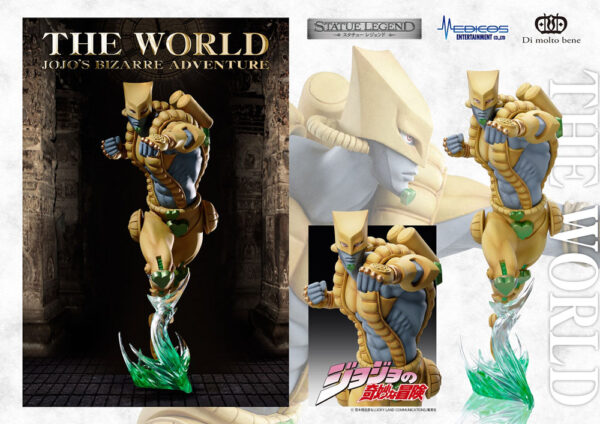 Figura JoJos Super Action Legend The World