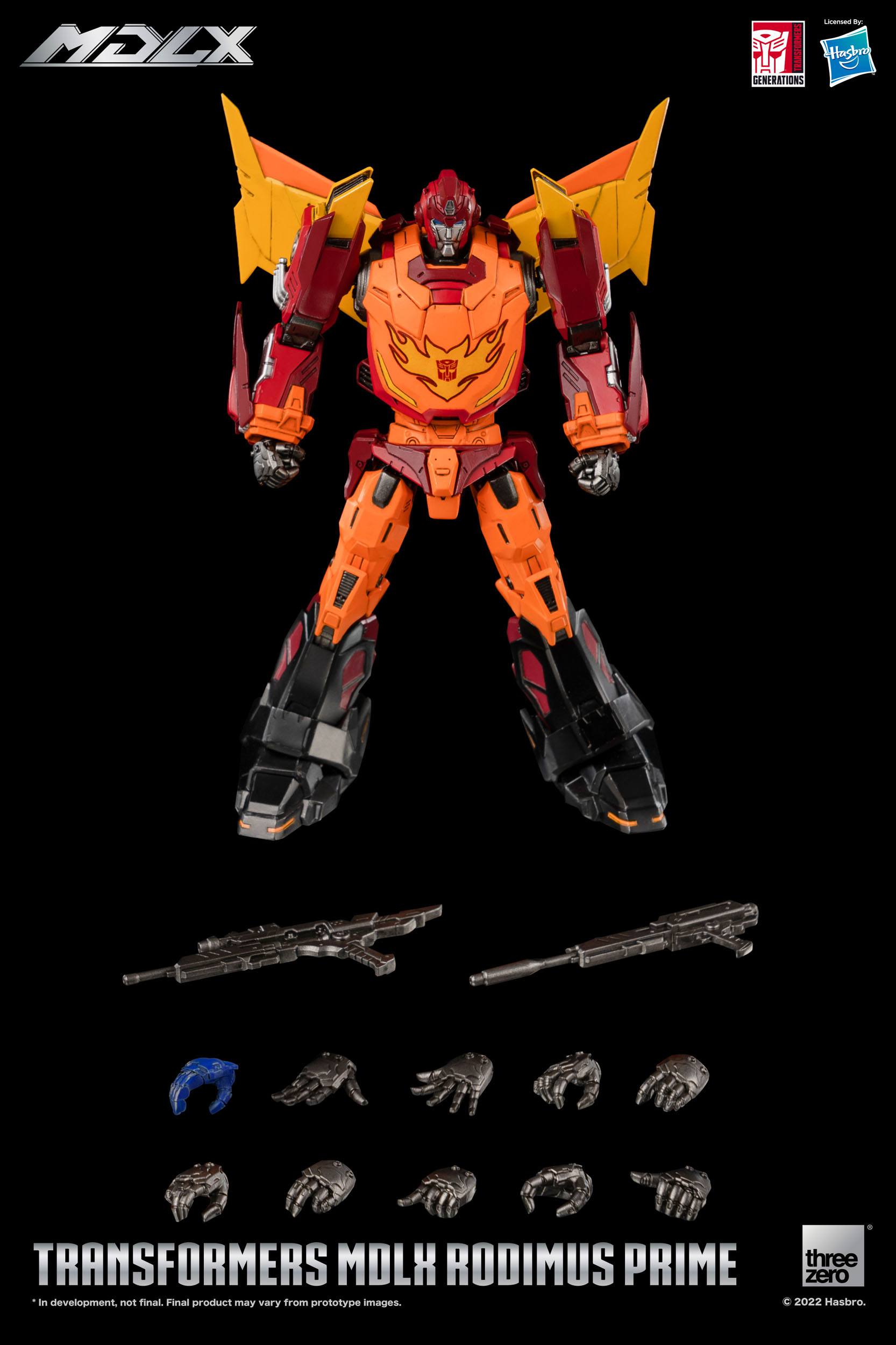 Figura Transformers MDLX Rodimus Prime