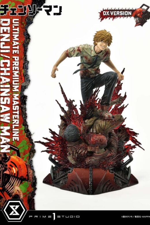 Estatua Chainsaw Man Denji Deluxe Version