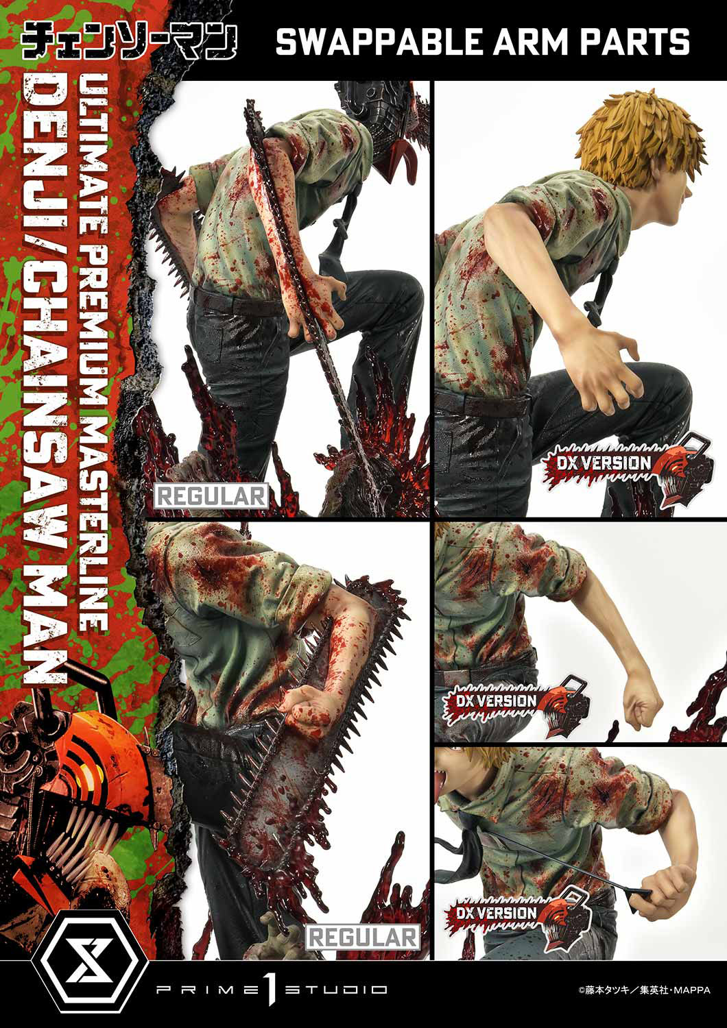 Estatua Chainsaw Man Denji Deluxe Version