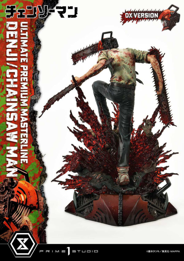 Estatua Chainsaw Man Denji Deluxe Version