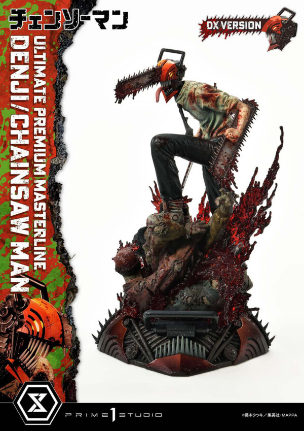 Estatua Chainsaw Man Denji Deluxe Version