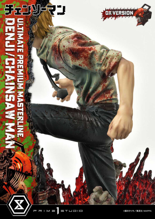 Estatua Chainsaw Man Denji Deluxe Version