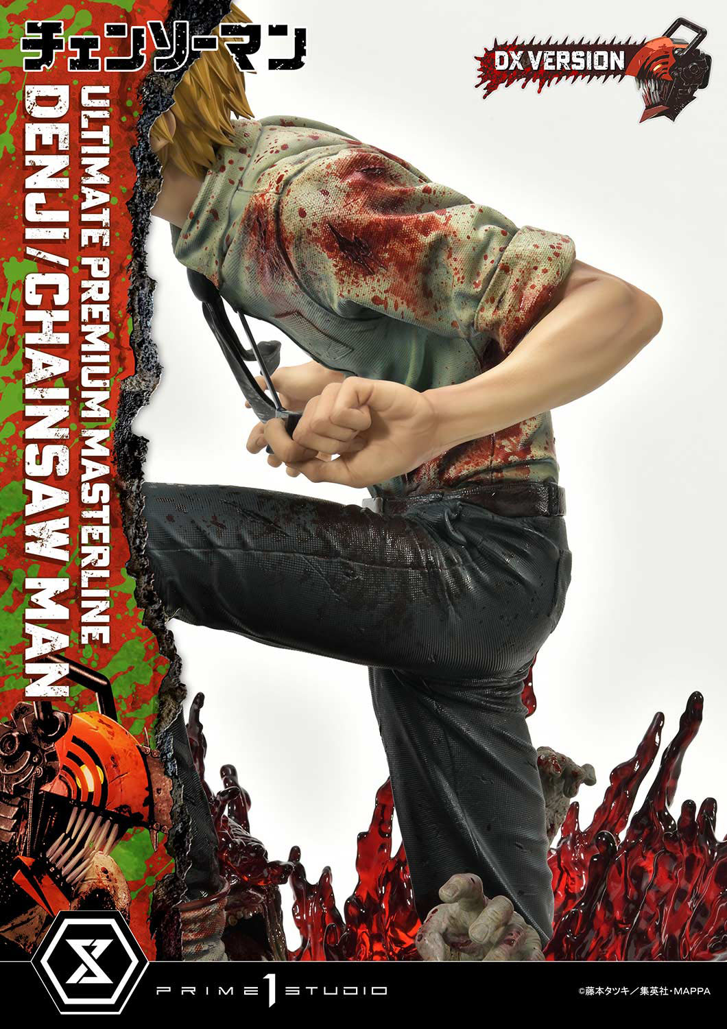 Estatua Chainsaw Man Denji Deluxe Version