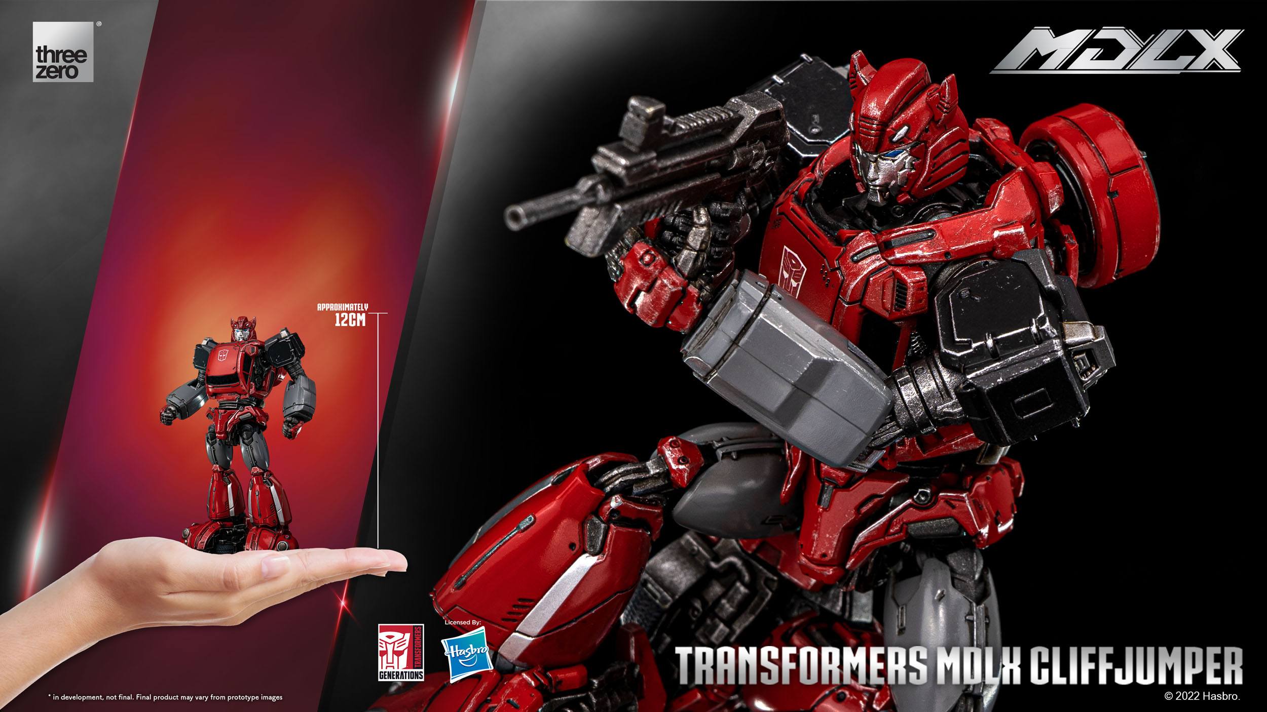 Figura MDLX Transformers Cliffjumper