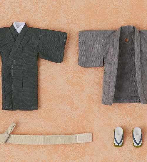 Accesorios Outfit Set Kimono Boy Gray