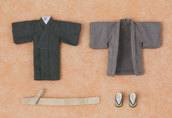 Accesorios Outfit Set Kimono Boy Gray