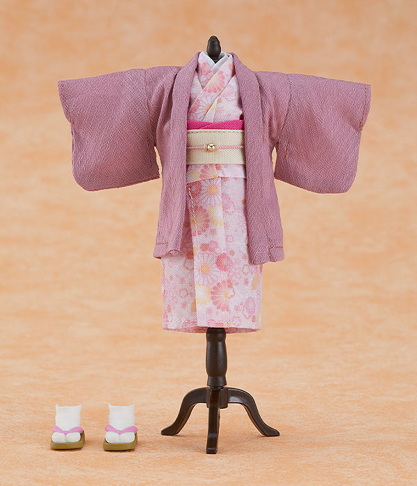 Accesorios Outfit Set Kimono Girl Pink