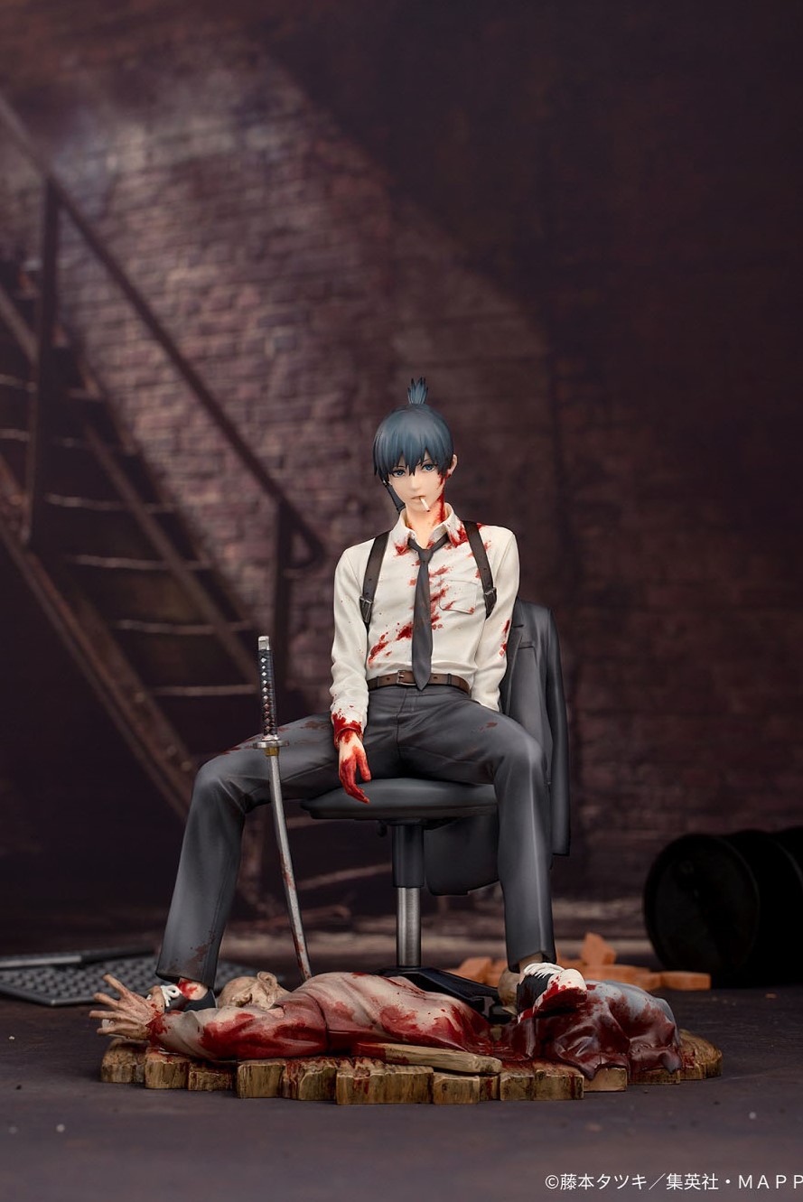 Estatua Chainsaw Man Aki Hayakawa