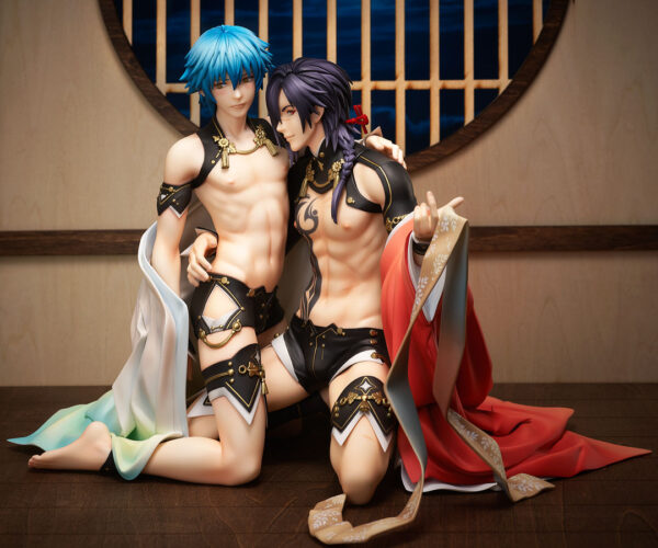 Estatua Dramatical Murder Aoba y Koujaku