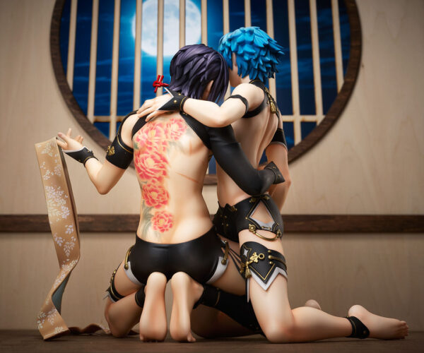 Estatua Dramatical Murder Aoba y Koujaku