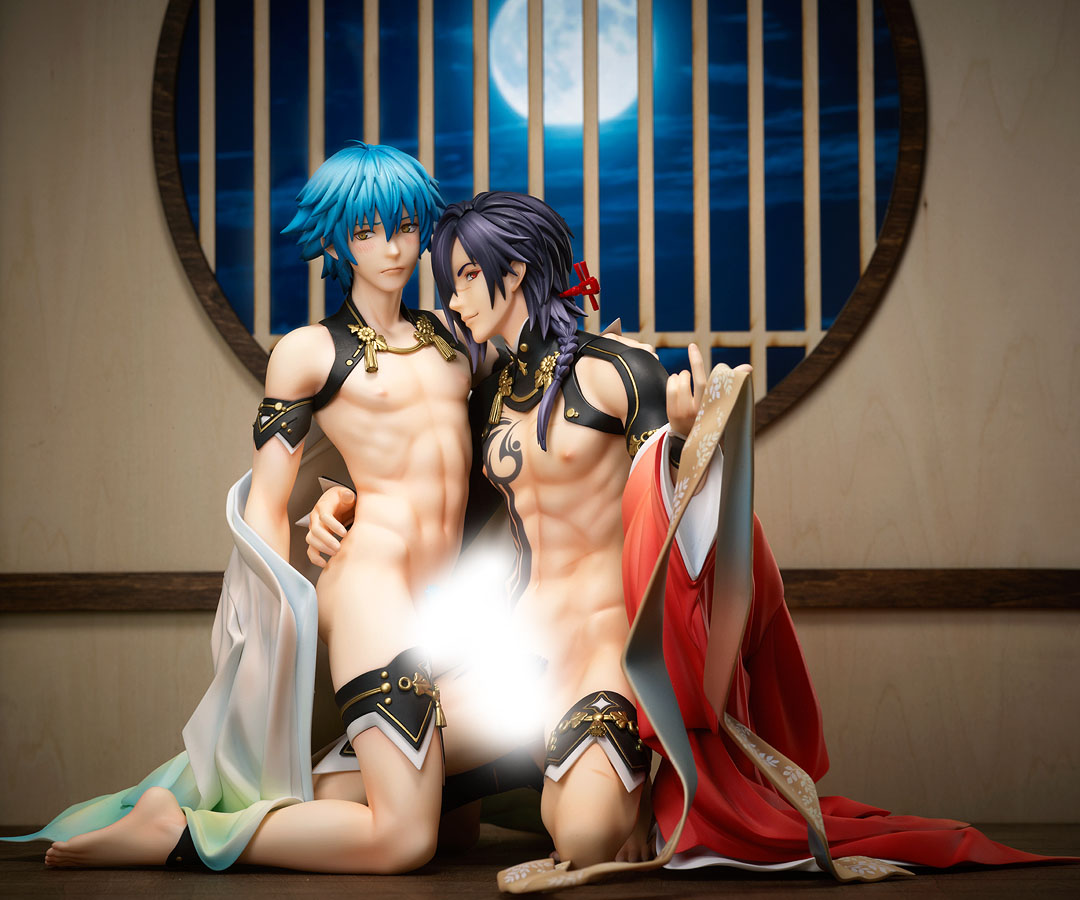 Estatua Dramatical Murder Aoba y Koujaku