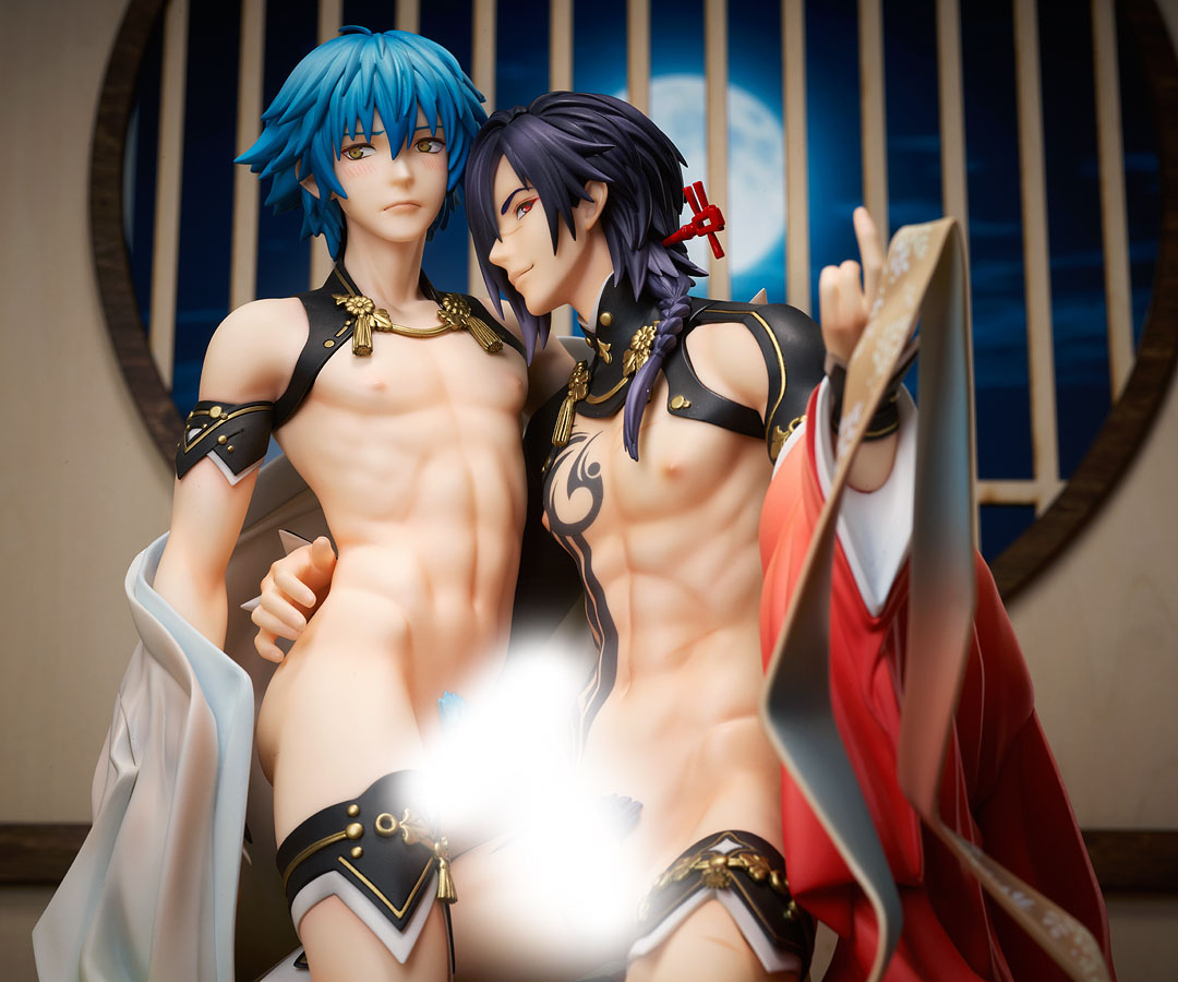 Estatua Dramatical Murder Aoba y Koujaku