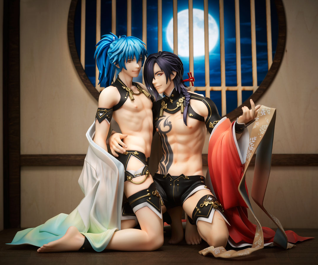 Estatua Dramatical Murder Aoba y Koujaku