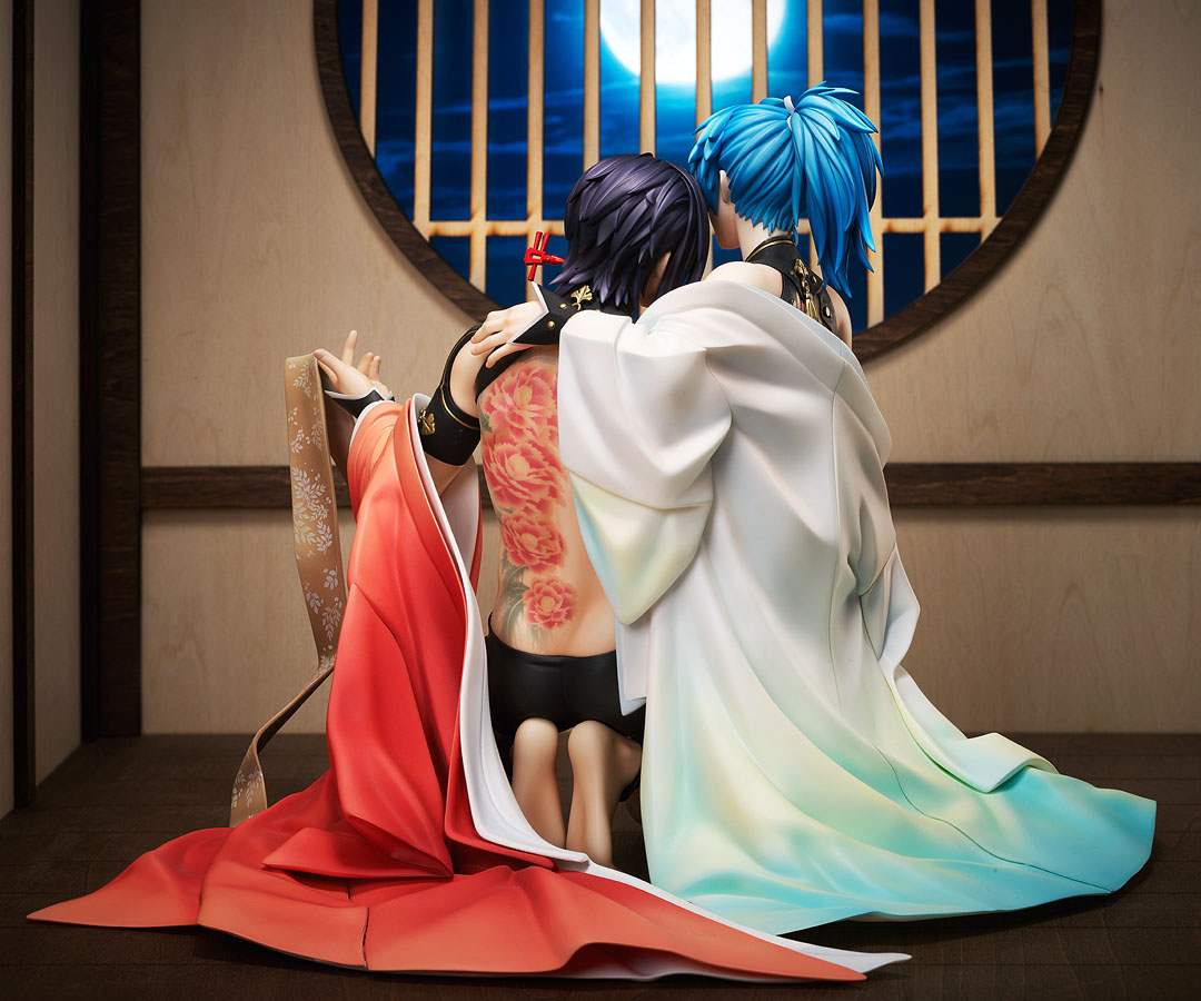 Estatua Dramatical Murder Aoba y Koujaku