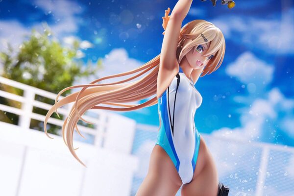 Estatua Kouhai-chan Swim Club Blue Swimsuit