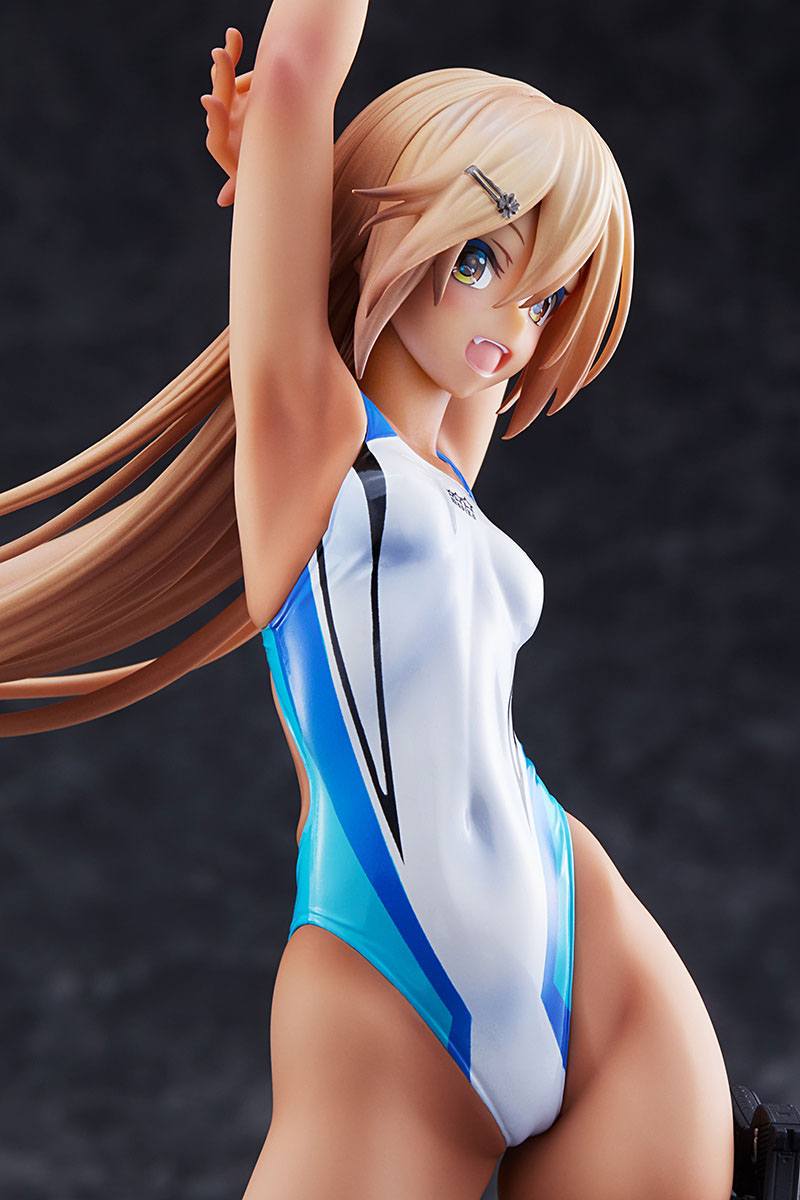 Estatua Kouhai-chan Swim Club Blue Swimsuit