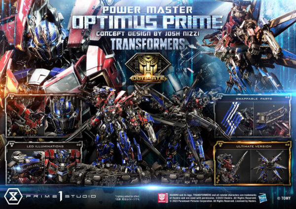 Estatua Powermaster Optimus Prime Ultimate Version