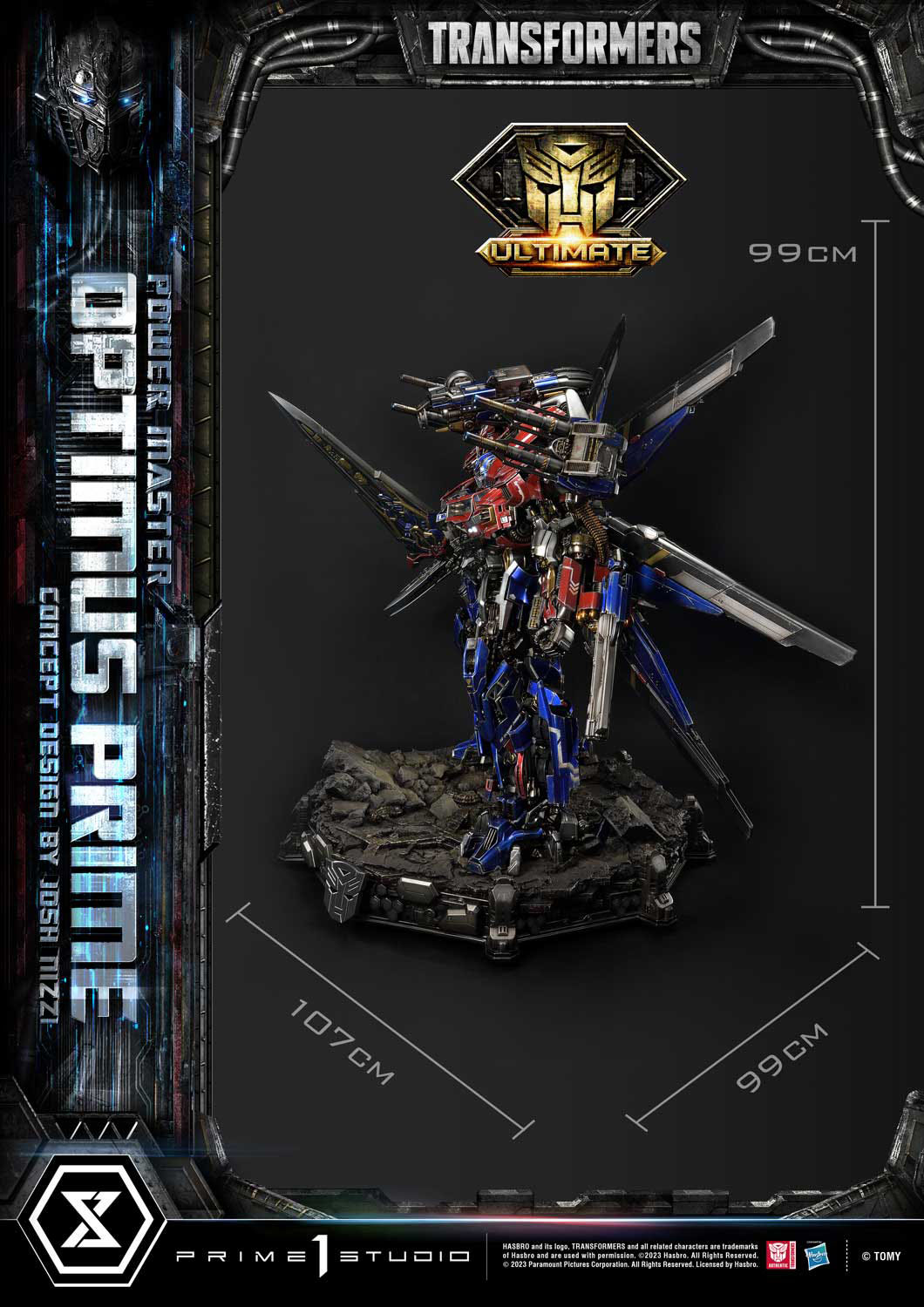 Estatua Powermaster Optimus Prime Ultimate Version