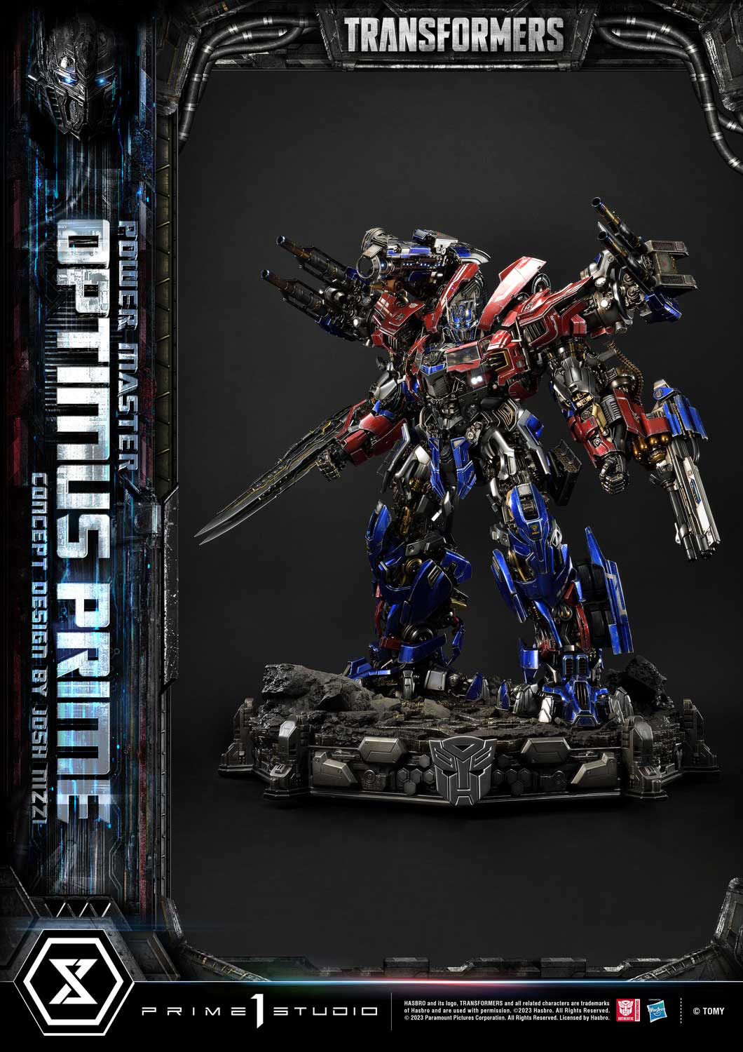 Estatua Powermaster Optimus Prime Ultimate Version