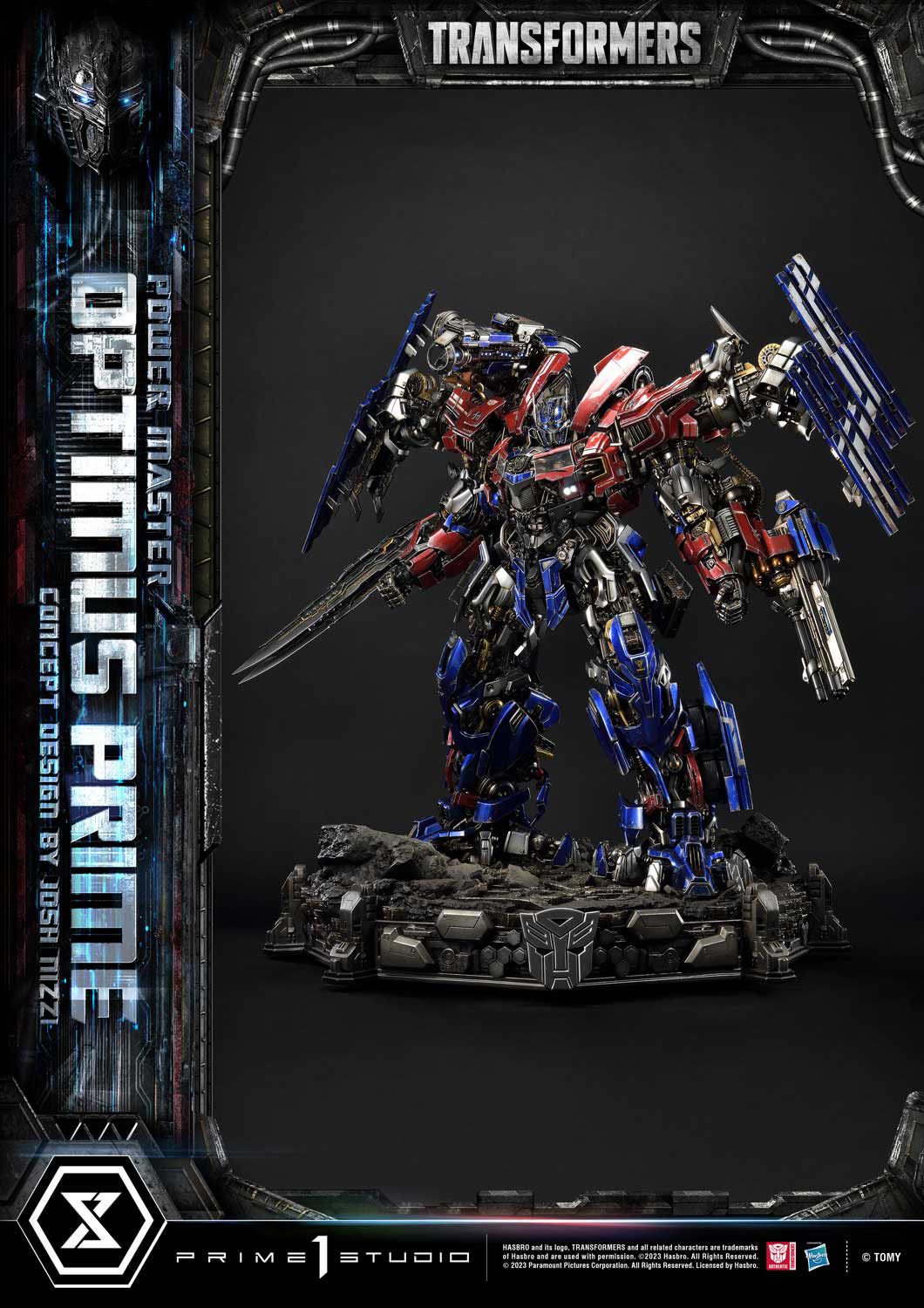 Estatua Powermaster Optimus Prime Ultimate Version